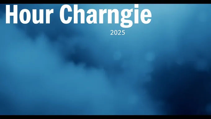 Hour Change in 2025 -> Mudança de Hora em 2025